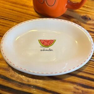 Rae Dunn  small watermelon platter